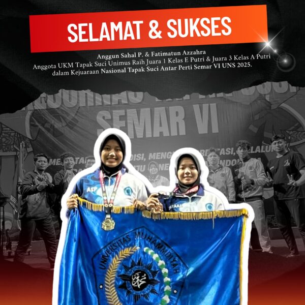 Mahasiswa unimus Raih Juara di Kejurnas Tapak Suci Antar Perti Semar VI UNS 2025