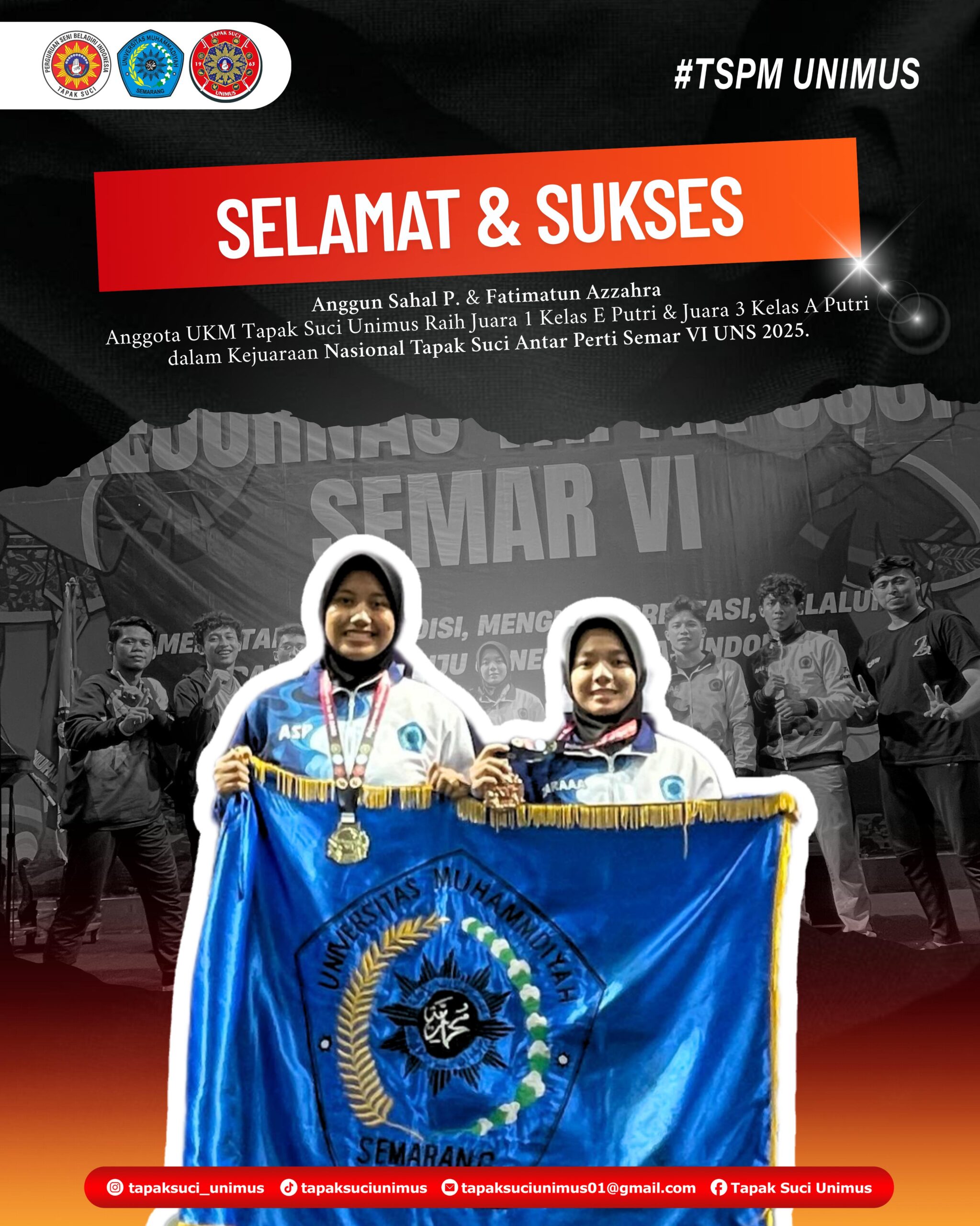 Read more about the article Mahasiswa ITE-Unimus Raih Juara di Kejurnas Tapak Suci Antar Perti Semar VI UNS 2025